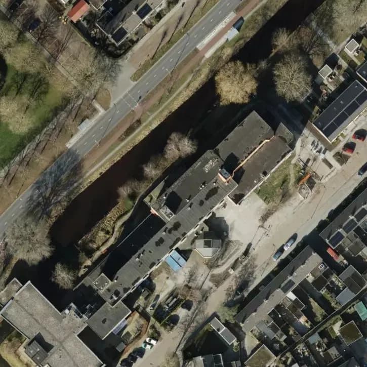 Verlaten Flatgebouw